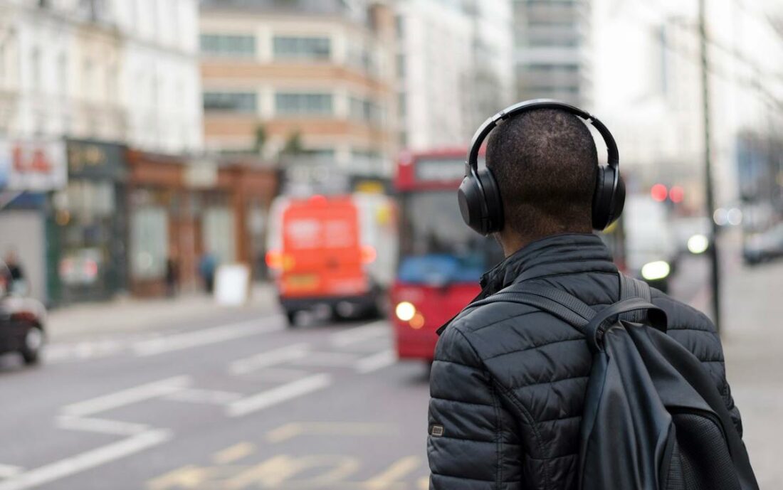 Wearing headphones outdoors have its fair share of risks.