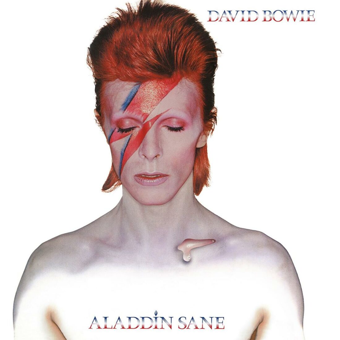 David Bowie, Aladdin Sane. (From: Amazon)