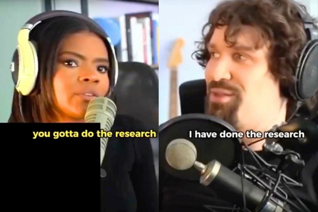 While Owens didn't provide any references, Destiny cited some studies to back his claims. (From: Tiktok/DestinyHqClips)