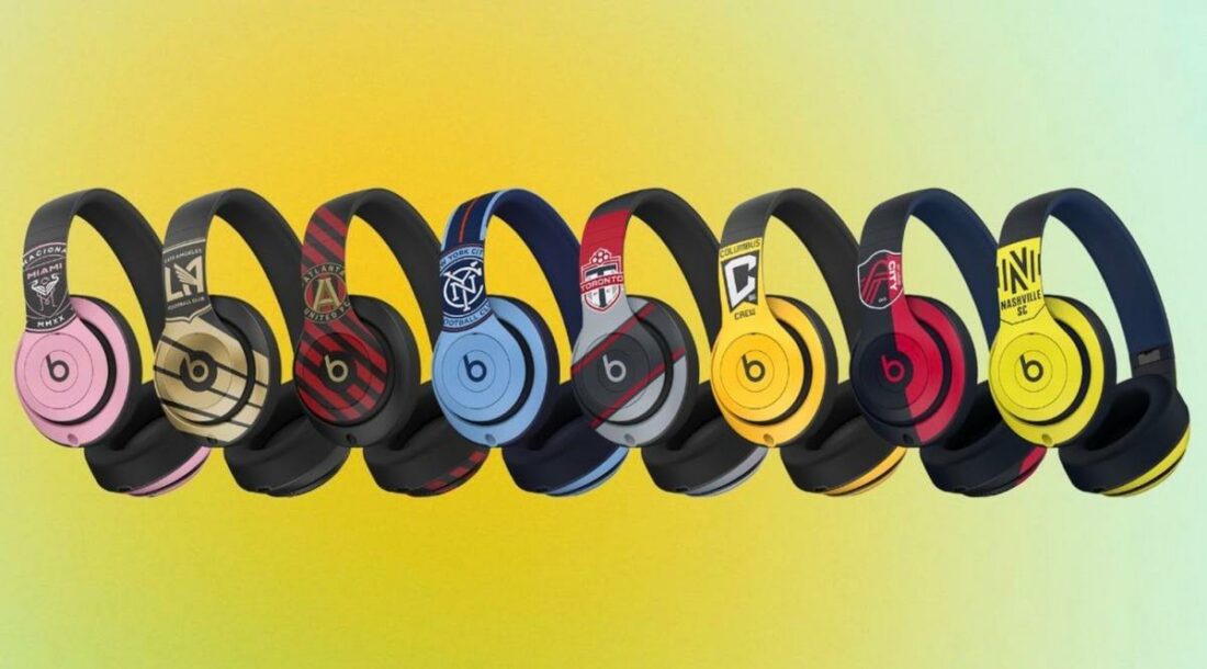 Beats headphones inspired from eight MLS teams in 2024. (From: Beats)