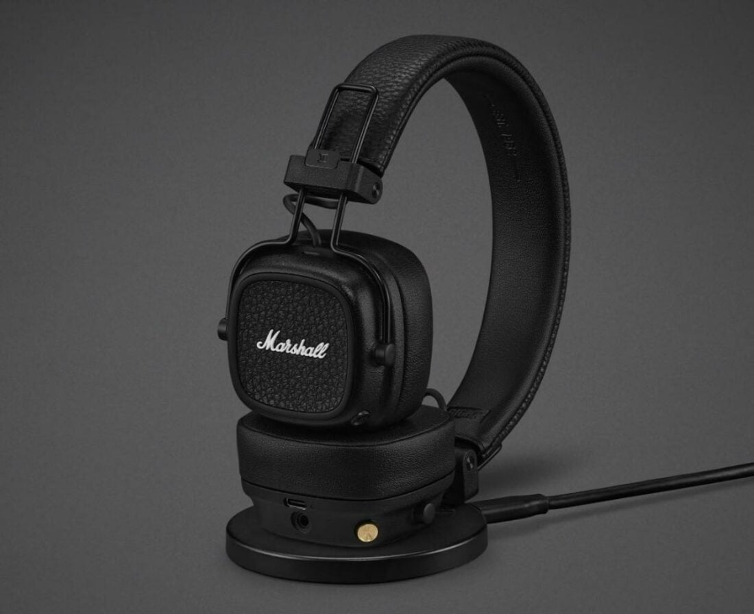 The Marshall Major V headphones have custom-tuned dynamic drivers. (From: Marshall)