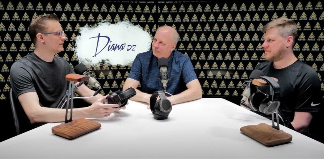 The Abyss team talking about what users can expect with the Diana DZ. (From: YouTube/Abyss Headphones)