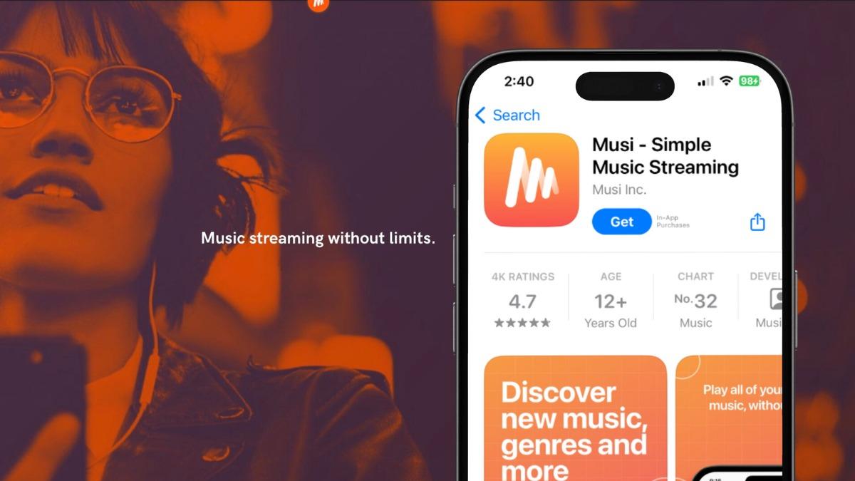 Musi is a free music streaming app that has grown above Deezer and Pandora.