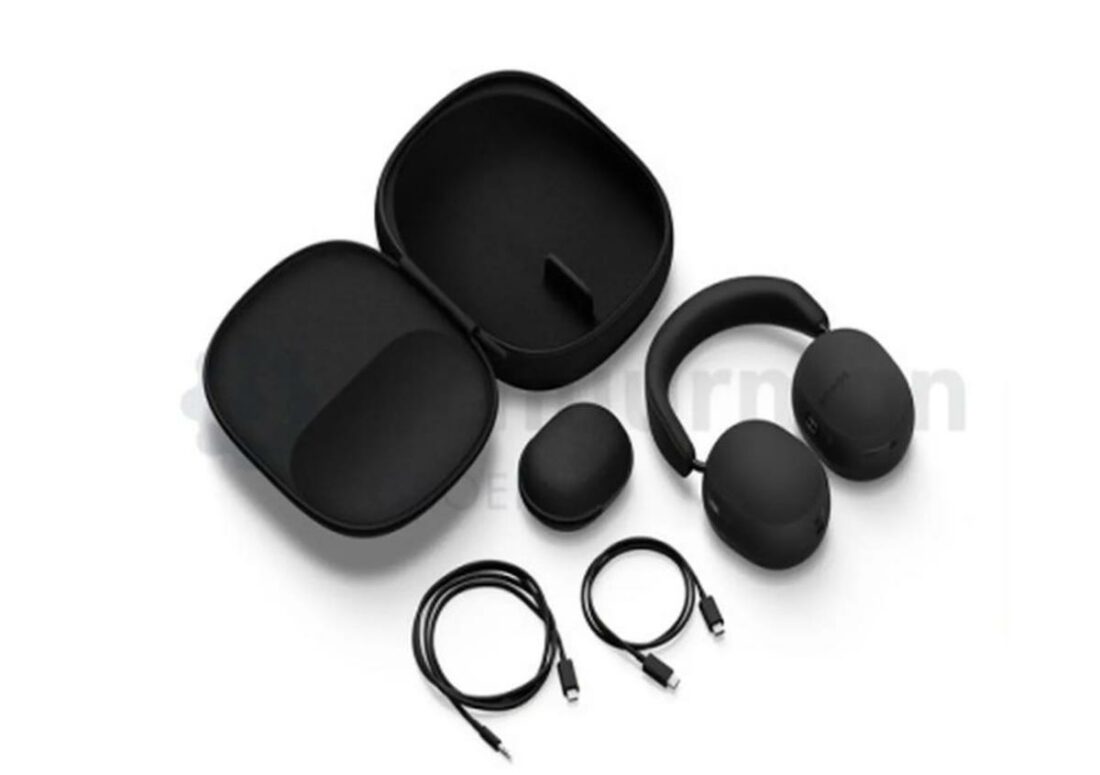 A leaked image of the Sonos Ace headphones' accessories. (From: Schuurman)