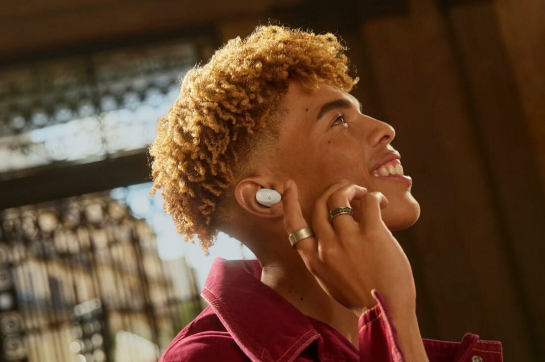 The ACCENTUM True Wireless earbuds are claimed to be some of the most comfortable options out there. (From: Sennheiser)